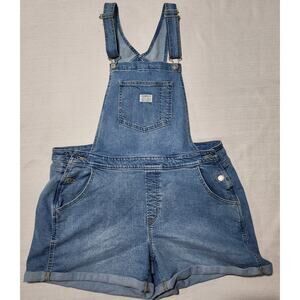 Levi's vintage  jean shortalls women's XL waist 36